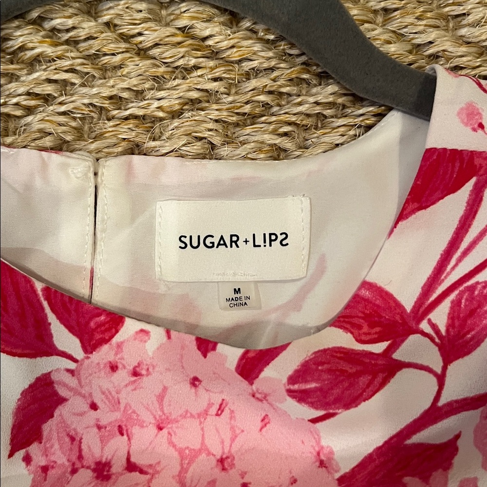 Sugarlips Pink Floral ladies dress - Picture 2 of 5